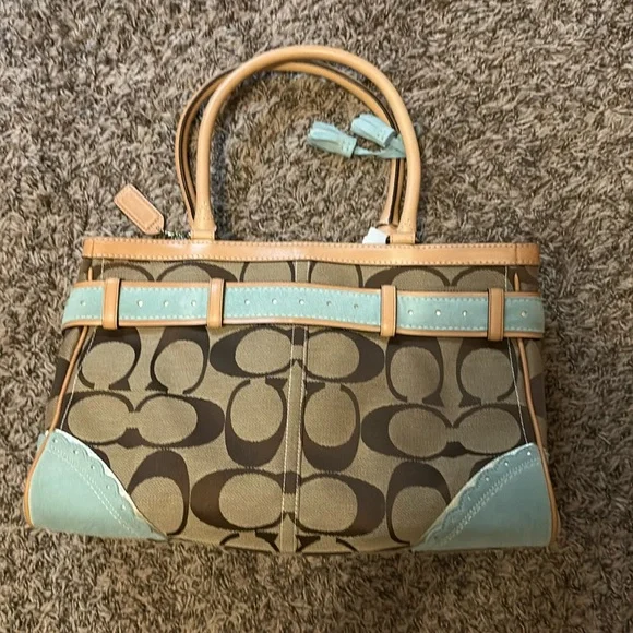 COACH Leather Y2K NWT Fish Under The Sea Satchel Purse Handbag  ONLY NWT ON POSH - Picture 3 of 15
